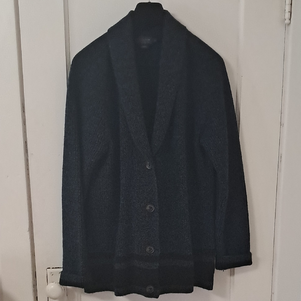 Pendleton Charcoal Knit Cardigan